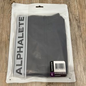 Alphalete Aspire Signature Tank. Charcoal. XL.